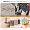 5PCS Self Adhesive Felt Sheet - Black Felt Sheets with Adhesive Backing for Drawer/Jewelry Box Liner (9" x 11")